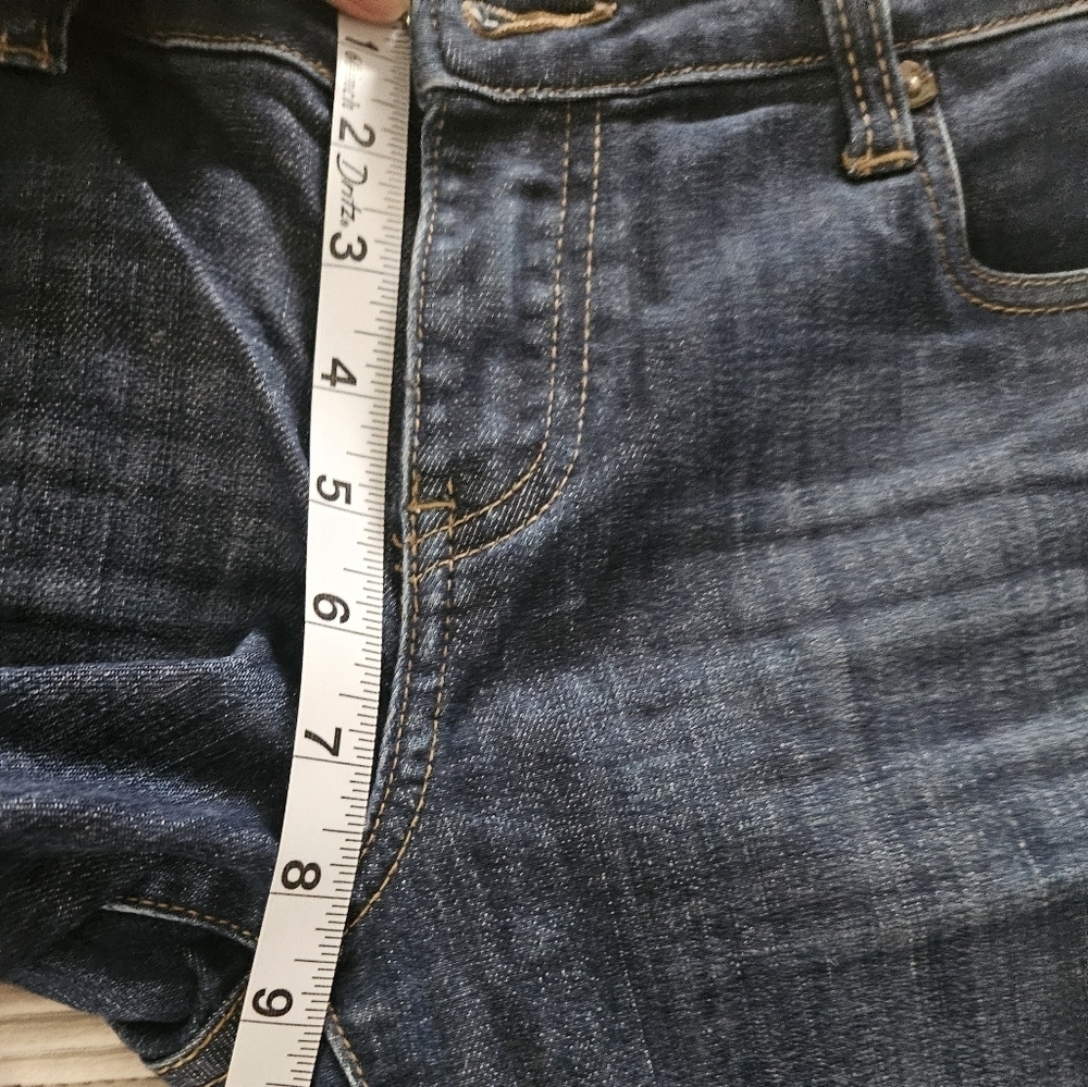 Kut From The Kloth Blue Denim Capri Jeans Size 6 - Picture 12 of 13